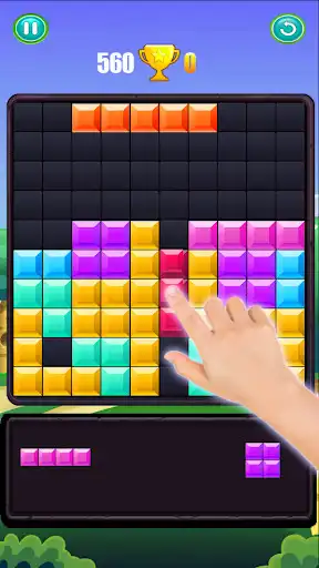 Play Classic Block Puzzle Legend as an online game Classic Block Puzzle Legend with UptoPlay