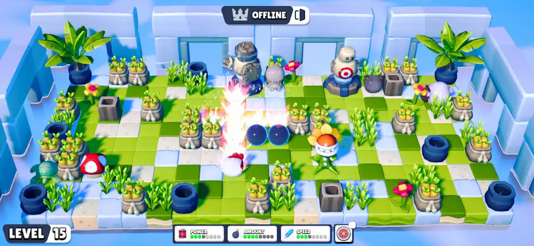 Play Classic Bomber Online as an online game Classic Bomber Online with UptoPlay