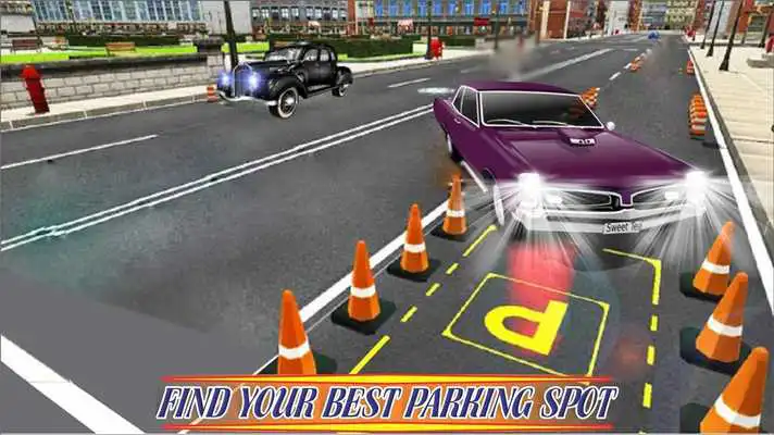 Play Classic Car Parking as an online game Classic Car Parking with UptoPlay