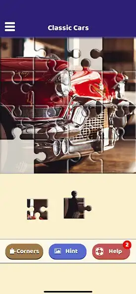 Play Classic Cars Puzzle as an online game Classic Cars Puzzle with UptoPlay