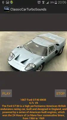 Play Classic Car Turbo Sounds Play Classic Car Turbo Sounds