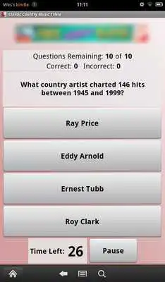 Play Classic Country Music Trivia