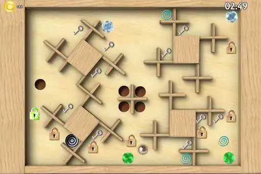 Play Classic Labyrinth 3d Maze as an online game Classic Labyrinth 3d Maze with UptoPlay