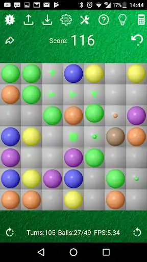 Play Classic Lines as an online game Classic Lines with UptoPlay