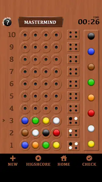 Play Classic MasterMind  and enjoy Classic MasterMind with UptoPlay