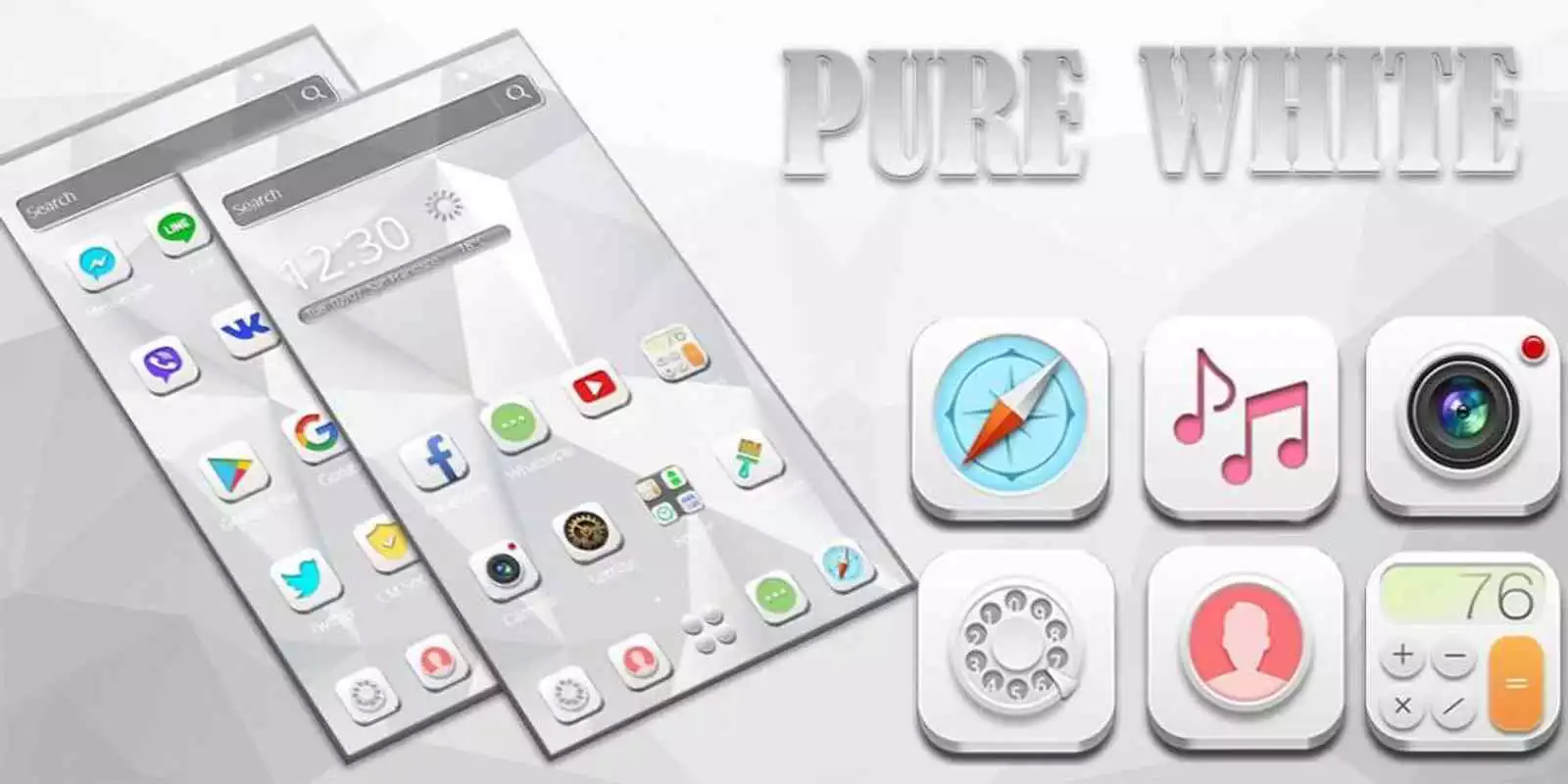 Play Classic Pure White Theme
