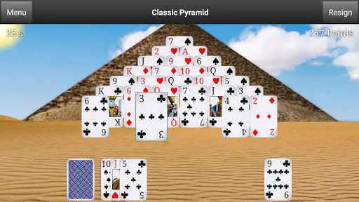 Play Classic Pyramid Free as an online game Classic Pyramid Free with UptoPlay