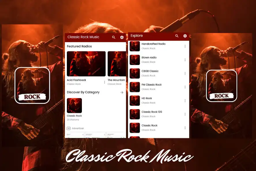 Play Classic Rock Music Radio App.  and enjoy Classic Rock Music Radio App. with UptoPlay