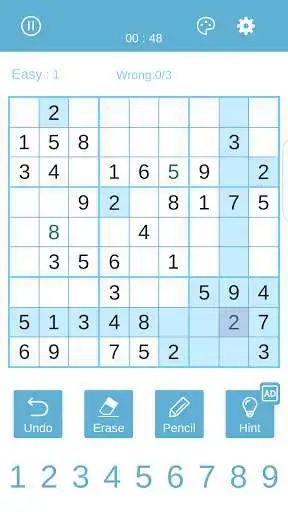 Play Classic Sudoku Free 2020 as an online game Classic Sudoku Free 2020 with UptoPlay