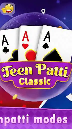 Play Classic Teen Patti - Free Poker Game as an online game Classic Teen Patti - Free Poker Game with UptoPlay