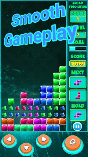 Play Classic Tetra Brick as an online game Classic Tetra Brick with UptoPlay