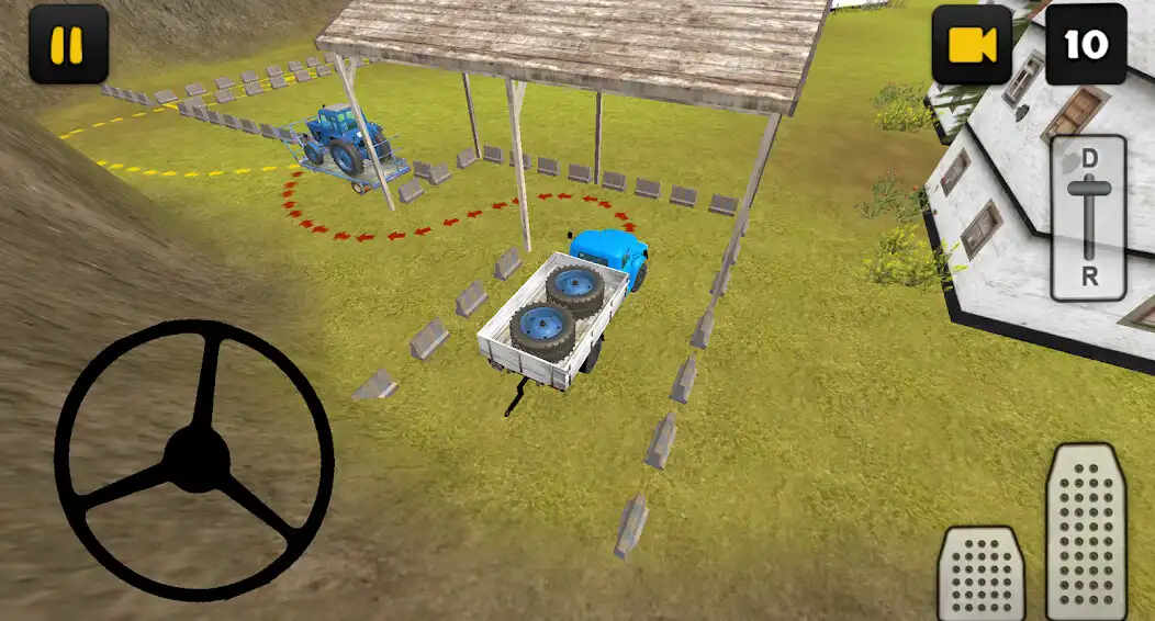 Play Classic Truck 3D: Tractor Transport as an online game Classic Truck 3D: Tractor Transport with UptoPlay