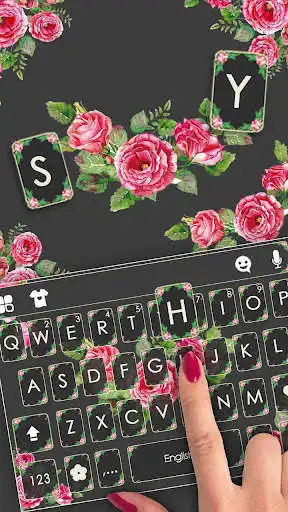 Play Classic Vintage Flower Keyboard Theme as an online game Classic Vintage Flower Keyboard Theme with UptoPlay
