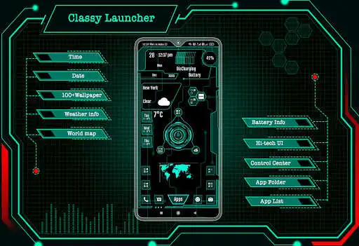 Play Classy Launcher -App lock,Hide  and enjoy Classy Launcher -App lock,Hide with UptoPlay