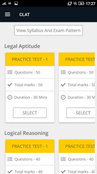 Play CLAT 2020: Law Exams Mock Tests as an online game online CLAT 2020: Law Exams Mock Tests with UptoPlay Play CLAT 2020: Law Exams Mock Tests as an online game CLAT 2020: Law Exams Mock Tests with UptoPlay