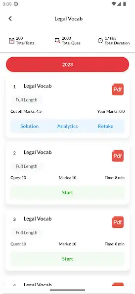 Play CLAT 2024: LAW Exams Prep App as an online game CLAT 2024: LAW Exams Prep App with UptoPlay