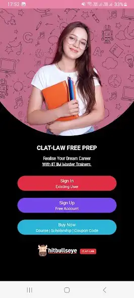 Play CLAT- Law Hitbullseye as an online game CLAT- Law Hitbullseye with UptoPlay