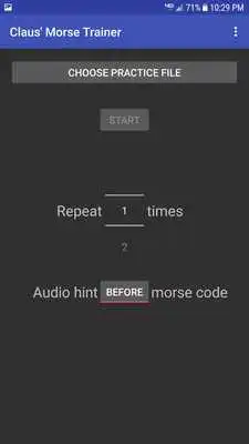 Play Claus Morse Code Trainer (Learn CW) Play Claus Morse Code Trainer (Learn CW)