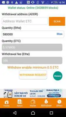 Play Claymore Etherium Classic - Claim  Earn Free ETC