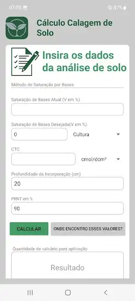 Play Cálculo Calagem de Solo as an online game online Cálculo Calagem de Solo with UptoPlay Play Cálculo Calagem de Solo as an online game Cálculo Calagem de Solo with UptoPlay