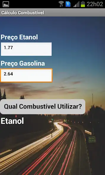 Play Cálculo Combustível as an online game Cálculo Combustível with UptoPlay