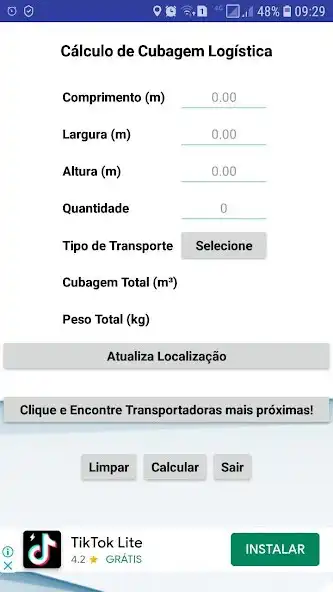 Play Cálculo Cubagem Logística  and enjoy Cálculo Cubagem Logística with UptoPlay