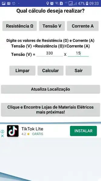 Play Cálculo Elétrico ++  and enjoy Cálculo Elétrico ++ with UptoPlay