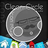 Free play online Clean Circle Icons w/outline APK Free play online Clean Circle Icons w/outline APK