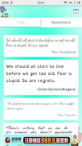 Play Clean Fonts