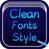 Free play online Clean Fonts Style Free APK