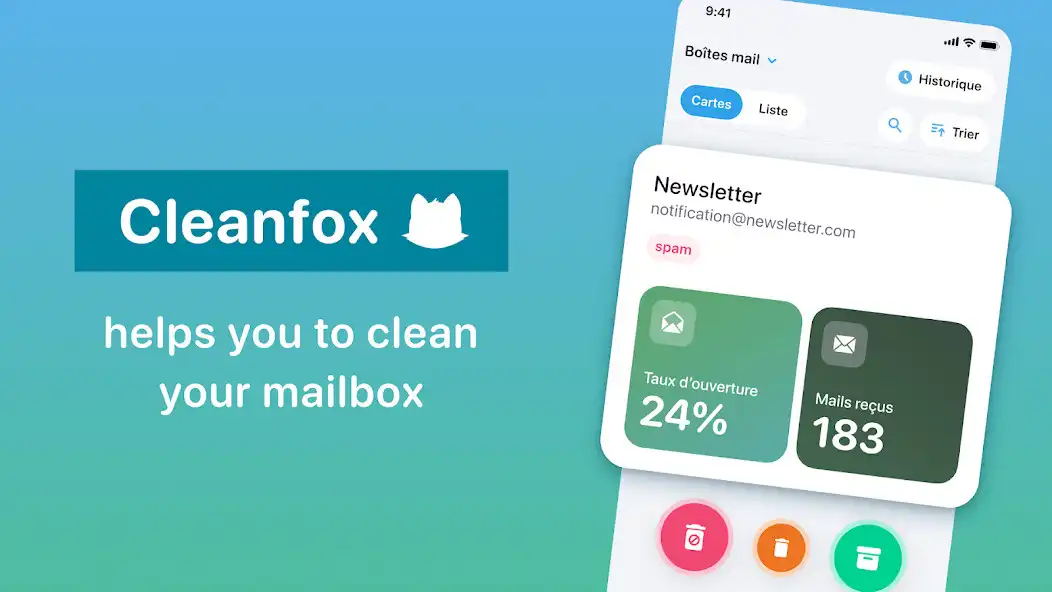 Play Cleanfox - Mail  Spam Cleaner  and enjoy Cleanfox - Mail  Spam Cleaner with UptoPlay