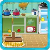 Free play online Clean house and kitchen APK