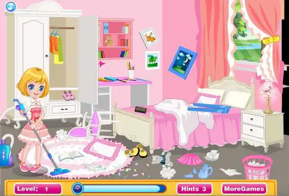 Play Cleaning House Princess Games - Home Cleanup