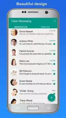 Play Clean Messaging Lite : SMS Spam Blocker