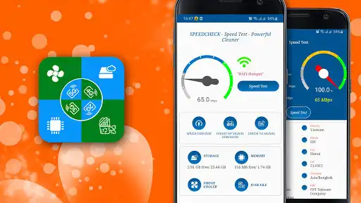 Play Clean my phone - Speed checker  and enjoy Clean my phone - Speed checker with UptoPlay