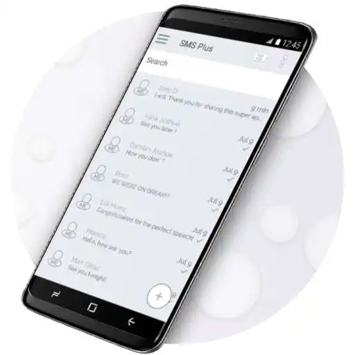 Run free android online Clean SMS Theme APK
