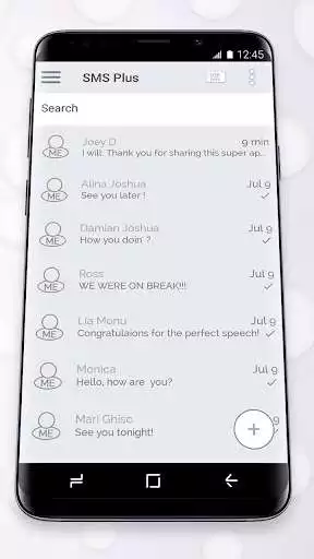 Play APK Clean SMS Theme  and enjoy Clean SMS Theme with UptoPlay com.tjtheme.hello.app