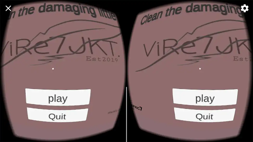 Play Clean the Damaging Little VR as an online game Clean the Damaging Little VR with UptoPlay