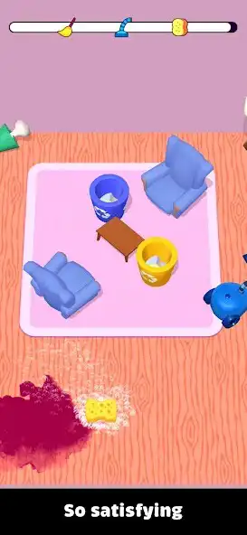 Play Clean the Room 3D as an online game Clean the Room 3D with UptoPlay