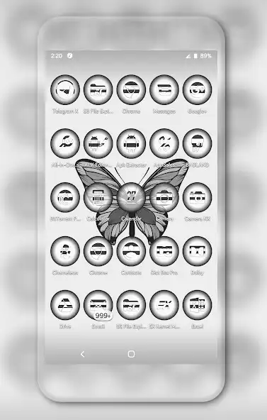 Play Clear Black Icons Pack as an online game Clear Black Icons Pack with UptoPlay