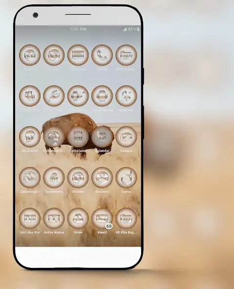 Play Clear Brown Icons Pack as an online game Clear Brown Icons Pack with UptoPlay