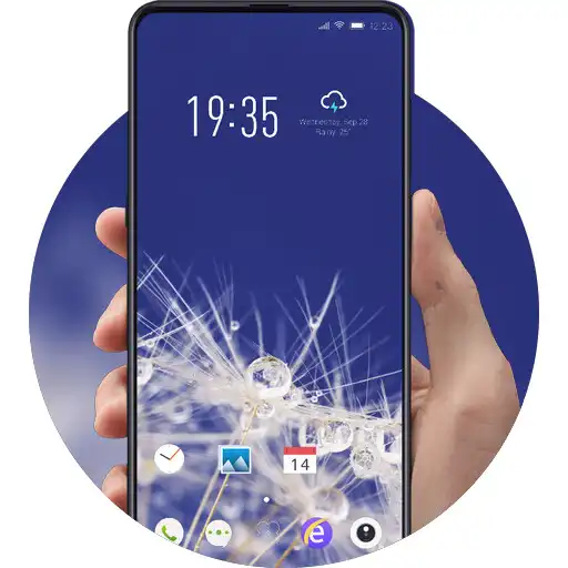 Play Clear dew on dandelion flower theme APK Play Clear dew on dandelion flower theme APK