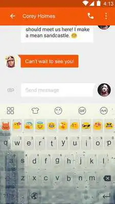 Play Clear Glass City-Gifs Keyboard