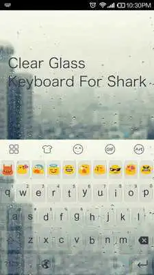 Play Clear Glass City-Gifs Keyboard