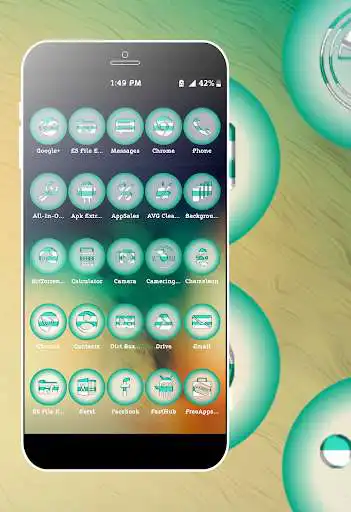 Play Clear Teal Icons Pack as an online game Clear Teal Icons Pack with UptoPlay