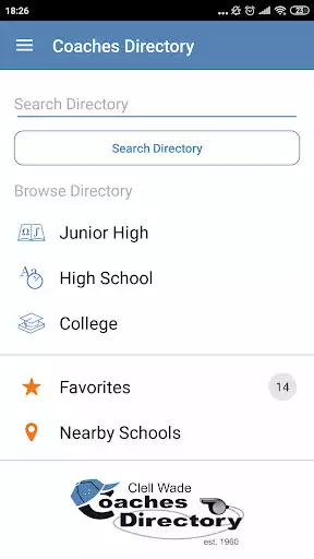 Play Clell Wade Coaches Directory as an online game Clell Wade Coaches Directory with UptoPlay