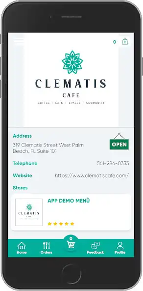 Play Clematis Cafe as an online game Clematis Cafe with UptoPlay