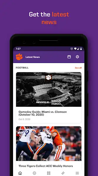 Play Clemson Tigers  and enjoy Clemson Tigers with UptoPlay