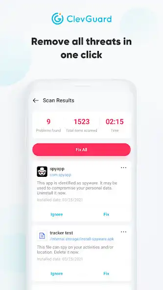 Play ClevGuard Anti Spy Scanner as an online game ClevGuard Anti Spy Scanner with UptoPlay