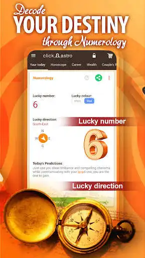 Play Clickastro Kundli : Astrology as an online game Clickastro Kundli : Astrology with UptoPlay